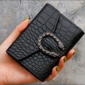 Soft Vegan Leather Black Women’s Wallet